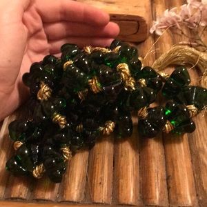 Green Glass beads